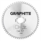Panza ferastrau circular 60 dinti varfuri HM 216x30mm GRAPHITE 57H681 HardWork ToolsRange