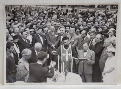 CONSTANTIN I. ANGELESCU , FOST PRIM - MINISTRU , LA UN TE DEUM , ANII &amp;#039;30 foto