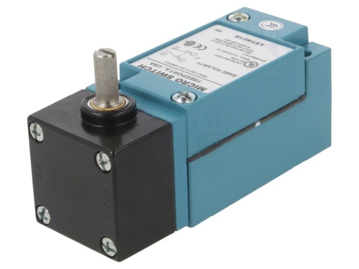 Limitator cursă NO+NC IP67