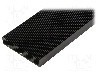 Radiator extrudat, aluminiu, 1000mm x 90mm, neagra, FISCHER ELEKTRONIK - SK 624 1000 SA foto