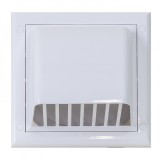 Grila evacuare cu clapeta Q125 Zilan EXT 7197