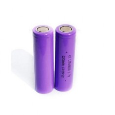Acumulator tip 18650, 9800 mAh, 3.7V, Li-ion, Mov, fara varf