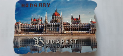 XG Magnet frigider-tematica turistica-Ungaria-Budapesta-Palatul Parlamentului 2 foto