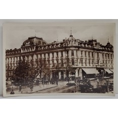 BUCURESTI , GRAND HOTEL , CARTE POSTALA ILUSTRATA , MONOCROMA, INTERBELICA
