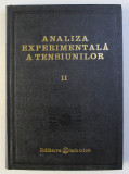 ANALIZA EXPERIMENTALA A TENSIUNILOR VOL. II de COLECTIV , 1977