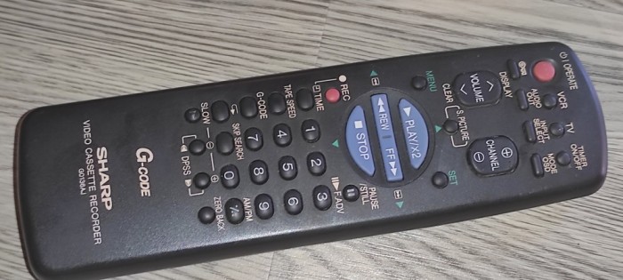 Telecomanda originala pt. videorecorder SHARP