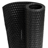 Cumpara ieftin Paravan pentru balcon, negru, 600x90 cm, poliratan