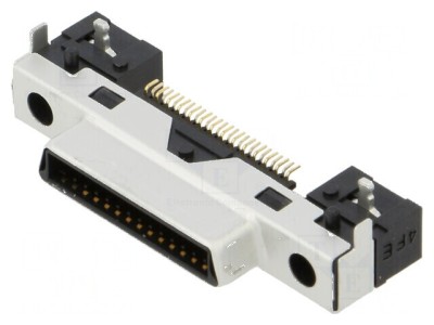 Conector D-Sub DH THT PIN 27 soclu tată 1mm foto