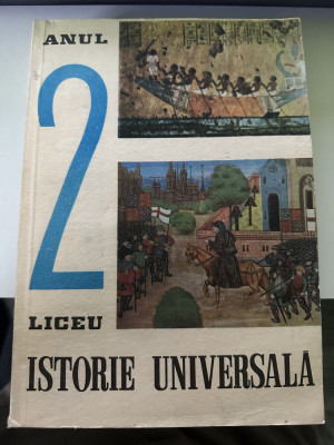 1975 Istorie universala Manual anul II liceu - Andras Boder, Stefan Pascu foto