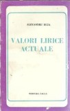 Valori lirice actuale - Alexandru Ruja