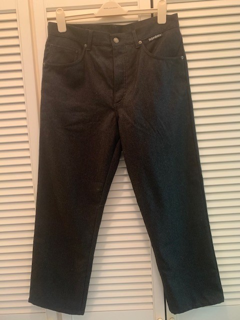 Pantaloni barbati YVES SAINT LAURENT, mas. 38 2+1 gratis, Negru, Lana |  Okazii.ro