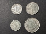 Monede de argint 3x Rusia + Elvetia