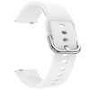 Curea din silicon compatibila cu Amazfit 2, Telescoape QR, 22mm, Daisy White, Very Dream