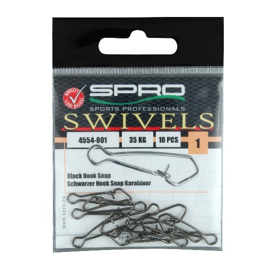 Agrafa Spro Hook Snap nr 4 14kg 10buc/plic