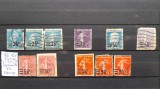 1926- Franta-YT=217-227-depar.-11 val.-stamp.