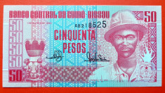 Guinea Bissau 50 Pesos 1990 UNC foto