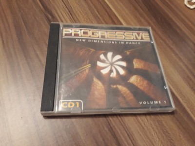 CD VARIOUS PROGRESSIVE-NEW DIMENSIONS IN DANCE VOL 1/CD 1 ORIGINAL STARE FB foto