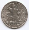 Cehoslovacia 100 Koruny 1949 - (comemorativa: 700 ani de minerit) Argint, KM-29 (1), Europa