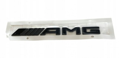 NEW OE AMG EMBLEM LOGO BADGE BLACK MERCEDES CLA C117 GLA X156 W176 W203 W204 W205 GLE C292 W210 W211 W212 ML W166 GT 190 foto