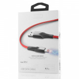 Cablu Tranyoo, X5, Lightning Cable, 1m, 3A, Black