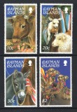 Insulele Cayman 1995 - Crăciun, animale, serie neuzata