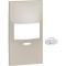Placa intrerupator cu senzor 2M selector vizibil Living Now Bticino nisip KM17SL
