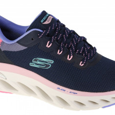 Pantofi pentru adidași Skechers Arch Fit Glide-Step - Highlighter 149871-NVMT albastru marin