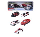 MAJORETTE SET 5 MASINUTE METALICE TOYOTA RACING SCARA 1 LA 64 SuperHeroes ToysZone