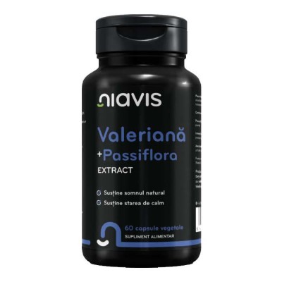 Valeriana + Passiflora Extract 60 capsule Niavis foto