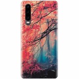Husa silicon pentru Huawei P30, Morning Fog Inest Nature