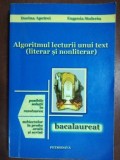 Algoritmul lecturii unui text- Dorina Apetrei, Eugenia Stoleriu