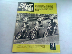 REVISTA SPORT SI TEHNICA NR.9/1973 foto