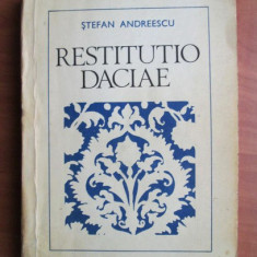 Stefan Andreescu - Restitutio daciae. Relatiile politice dintre tara Romaneasca