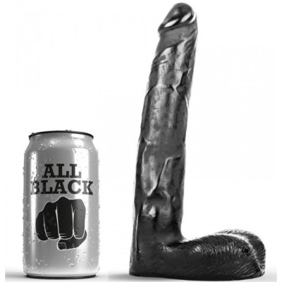 ALL BLACK - DILDO REALISTIC 21 CM foto