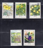 A12 S5 6 - Timbre foarte vechi - fosta URSS - flori, Flora, Nestampilat