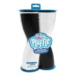 Spuma de modelat Playfoam Pluffle Twist - Alb si negru
