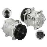 Compresor aer conditionat Ford Fiesta (JA8), 06.2008-09.2011, motor 1.4 TDCI/1.6 TDCI, Mazda 2, 2007-2014, motorizare 1.4 d/1.6 D, diesel, rola curea