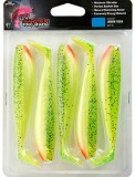 Shad FOX RAGE Zander Pro, Lemontiger, 12m, 5buc/pac