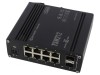 Switch Ethernet Administrabil 10 Porturi 7-57VDC IP30