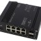 Switch Ethernet Administrabil 10 Porturi 7-57VDC IP30