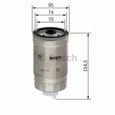 Filtru combustibil NISSAN ALMERA TINO (V10) (1998 - 2006) BOSCH 1 457 434 451