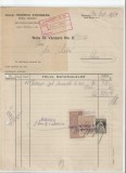 Romania, Inginer Heinrich Steinberg, Birou tehnic, Nota de vanzare, Bucuresti, 1929