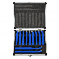Set 11 instrumente de strunjire 10x10mm, Geko G01241