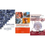 Pachet Bacalaureat 2026. Ghid complet Limba si literatura romana, Matematica M2 Tehnologic. Teste si Biologie pe intelesul tuturor Clasele 11-12 - Del