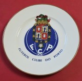 Farfurie portelan - colectie fotbal - FC PORTO (Portugalia) diametrul mare 27 cm