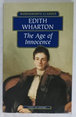 THE AGE OF INNOCENCE by EDITH WHARTON , 1999, COPERTA ORIGINALA BROSATA foto