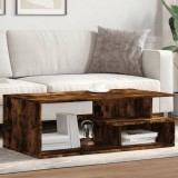 Gossi masuta de cafea, stejar fumuriu, 102x55x35 cm, lemn prelucrat