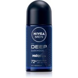 NIVEA MEN Deep deodorant roll-on antiperspirant pentru barbati 50 ml