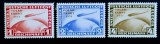 Deutsche Luftpost &bdquo;Polarfahrt 1931&rdquo;, Reprint/Facsimil 1983, 3 valori, MNH -A45
