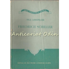 Friedrich Schiller - Paul Langfelder